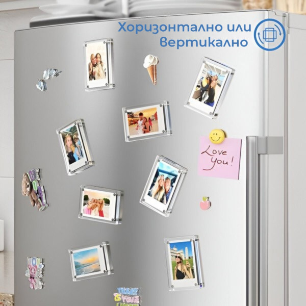 Двустранни магнитни рамки за снимки – комплект 5 броя 3