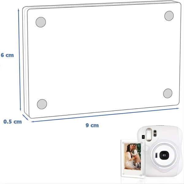 Двустранни магнитни рамки за снимки – комплект 5 броя