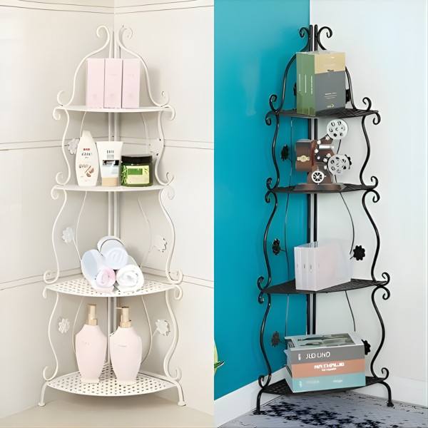 Елегантен ъглов рафт – стилно решение за максимално използване на пространството 2