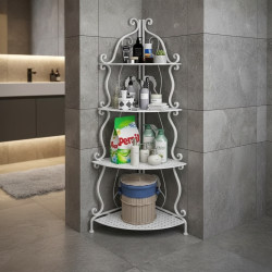 Елегантен ъглов рафт – стилно решение за максимално използване на пространството