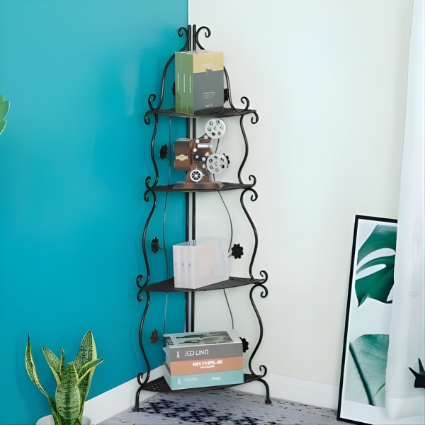 Елегантен ъглов рафт – стилно решение за максимално използване на пространството 4