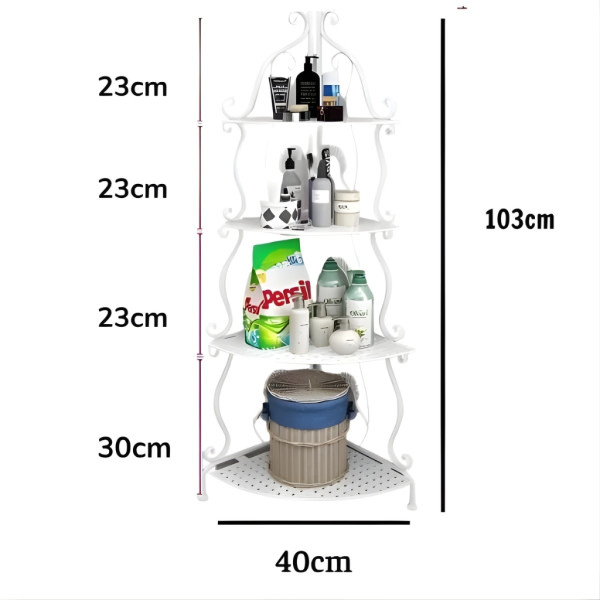 Елегантен ъглов рафт – стилно решение за максимално използване на пространството 12