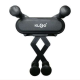 Гравитационна стойка за телефон за кола KLGO Z19 – 360° въртене, монтаж на климатична решетка 5