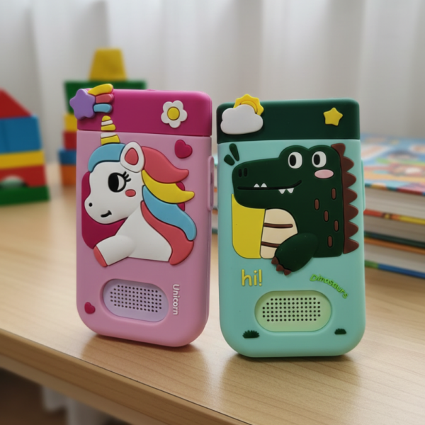 Образователен детски телефон с игри и камера 180° – Smart Phone за деца 3–7 г., с музика и игри