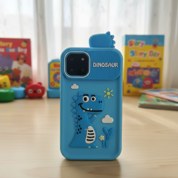 Детски смарт телефон P1 Plus с игри и двойна камера – 2.8″ IPS дисплей, 8GB памет и силиконов калъф