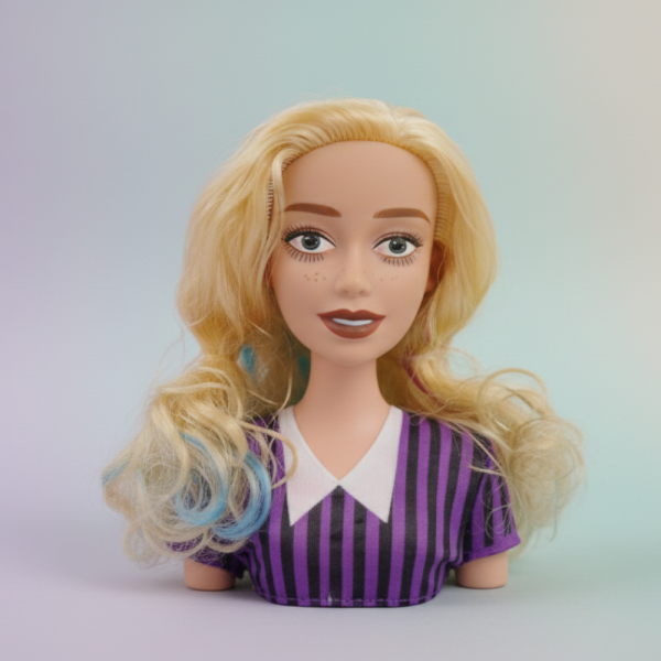 Торс на кукла за оформяне на прически с гребен – Глава за коса и грим