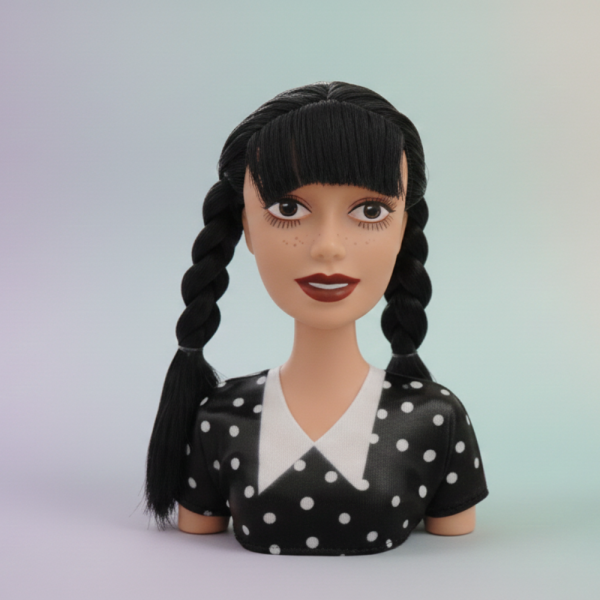 Торс на кукла за оформяне на прически с гребен – Глава за коса и грим