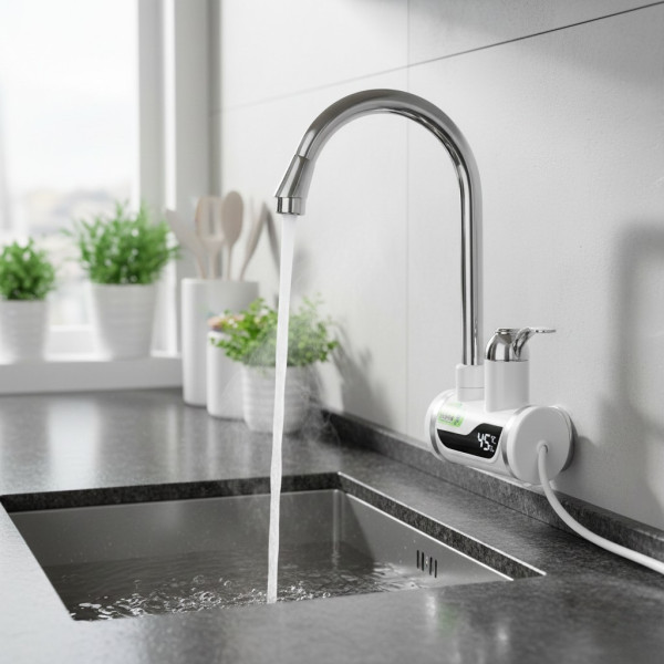 Смесител за вода с нагревател за мигновено загряване 3000W TV69 14