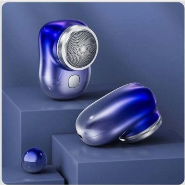 Мини преносима електрическа самобръсначка – джобен размер, сухо бръснене, бързо USB зареждане