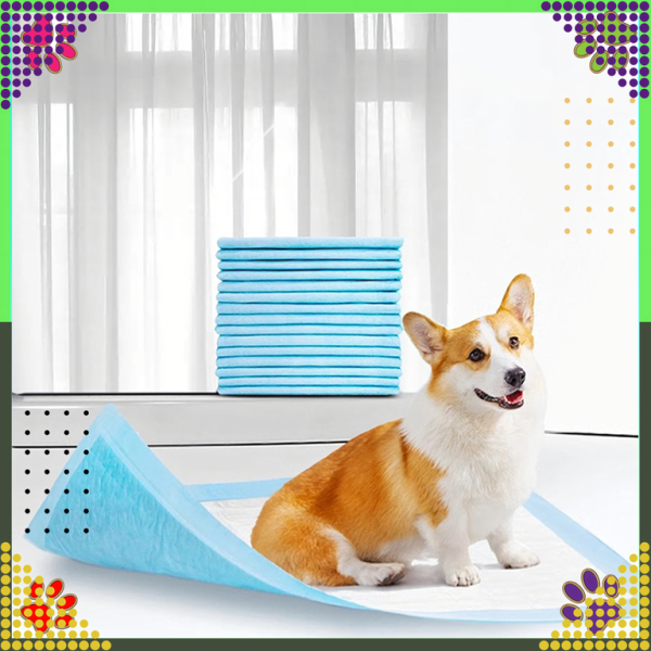 Хигиенни пелени-подложки за кучета XL 40х60 см – силно абсорбиращи и непромокаеми