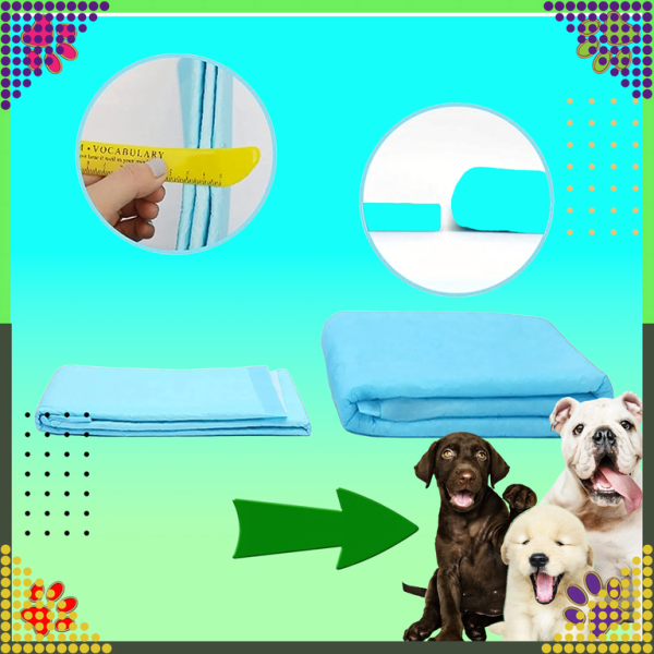 Хигиенни пелени-подложки за кучета XL 40х60 см – силно абсорбиращи и непромокаеми