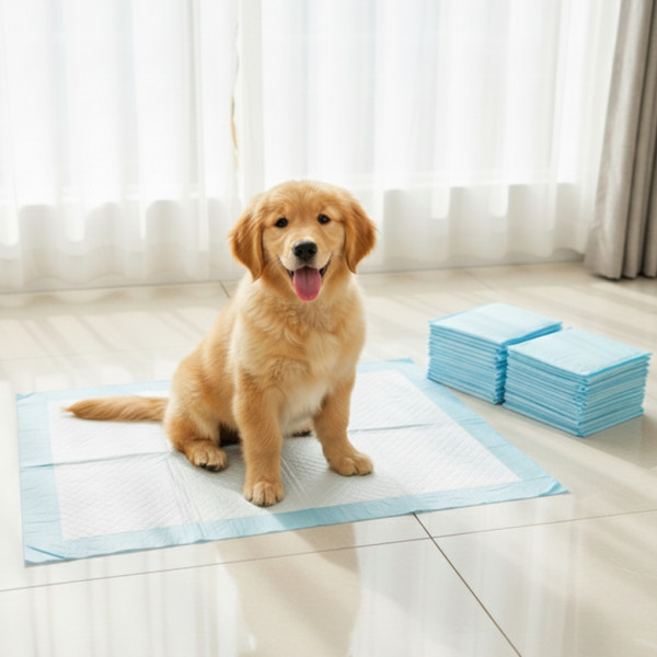 Хигиенни пелени-подложки за кучета XL 40х60 см – силно абсорбиращи и непромокаеми 1