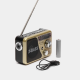 Преносимо радио WAXIBA XB-521 – FM/AM/SW, USB и AUX, акумулаторно 4