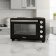 Готварска печка Voltz с фурна и 2 котлона 3200W, компактна електрическа печка за кухня 4