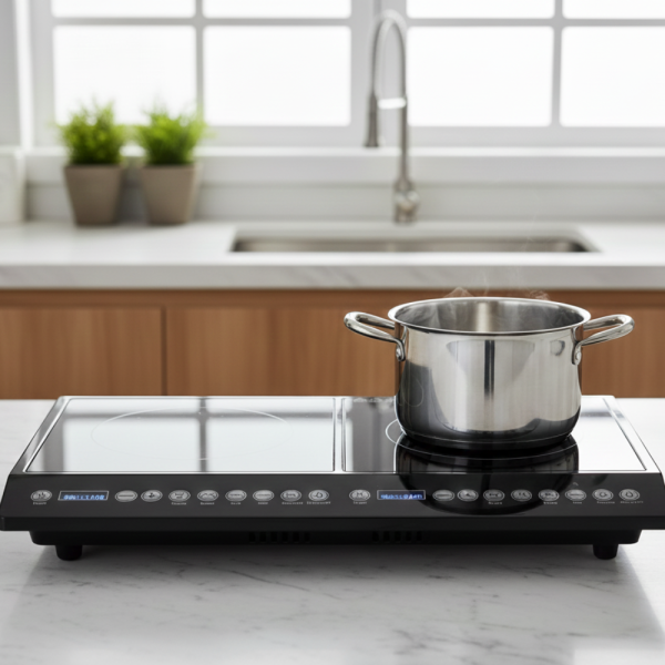 Двоен индукционен котлон Home Star HS-IND2002