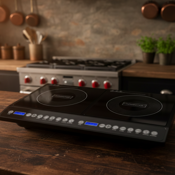 Двоен индукционен котлон Home Star HS-IND2002