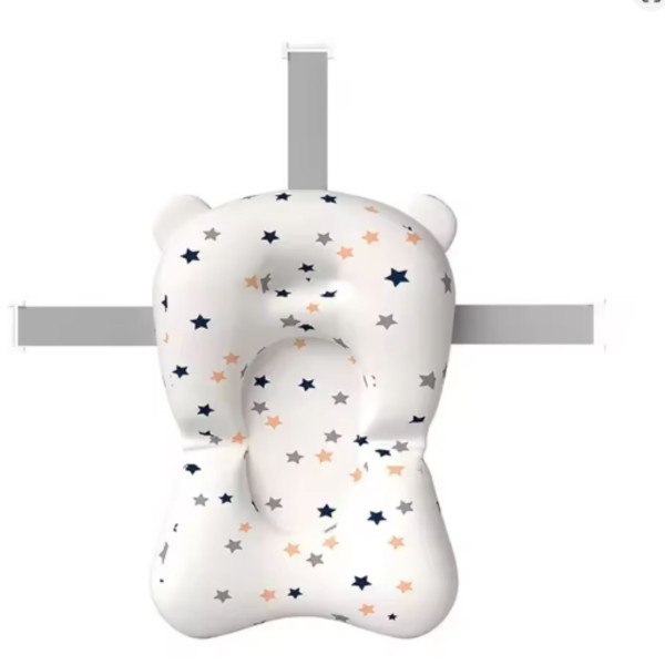 Сгъваема бебешка вана с термометър и възглавница 5