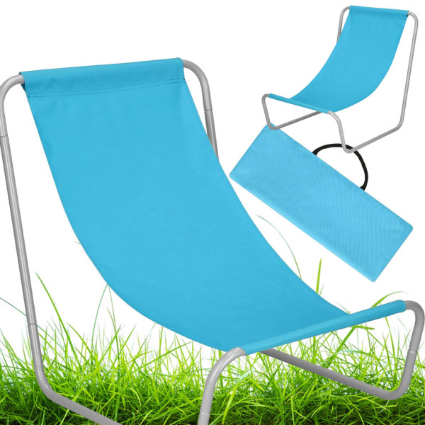 Градински сгъваем туристически стол – преносим плажен стол с чанта 2