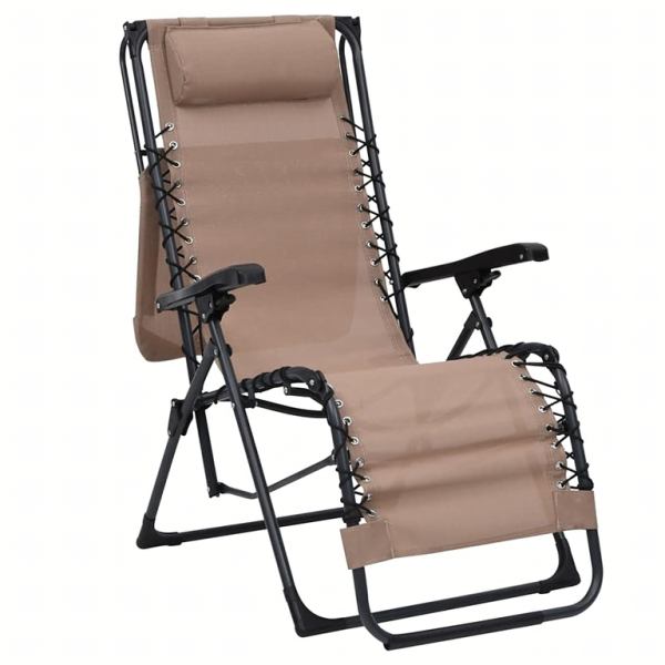Сгъваем градински шезлонг с нулева гравитация и сенник – комфорт за пълна релаксация 11