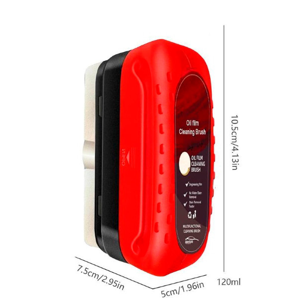 Компактна стъклочистачка за автомобил – неабразивна четка за кристално чисти стъкла