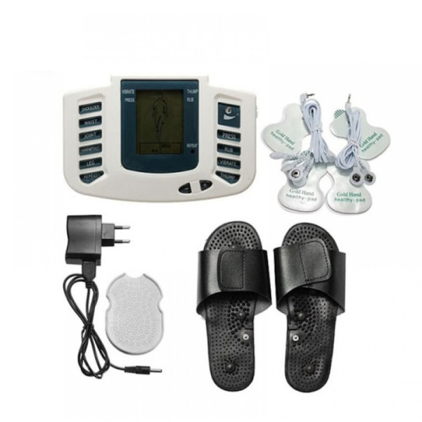 Акупунктурен масажор за цервикална стимулация с масажиращи чехли TV127