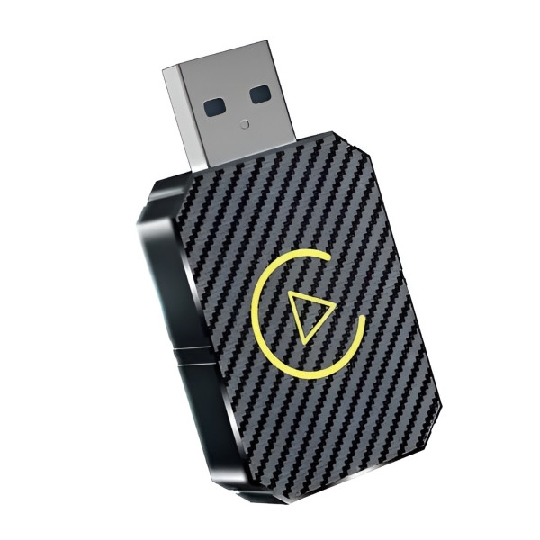 Безжичен адаптер за CarPlay и Android Auto – Plug & Play, Bluetooth 5.0, двулентов Wi-Fi 2.4/5GHz