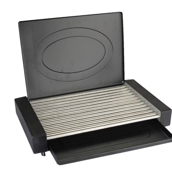 Електрическа скара с капак Oliver Voltz OV51015QC – 1800W мощност за бързо, чисто и равномерно готвене у дома