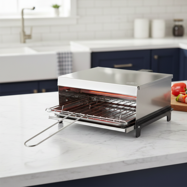 Бездимна електрическа скара Voltz OV51015P – 1200W мощност, незалепващо покритие и удобно готвене у дома