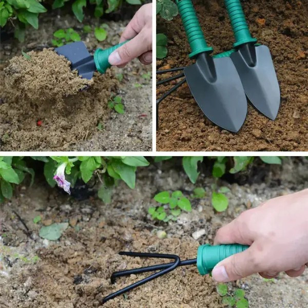 Комплект градински инструменти 5 в 1 с куфар – всичко необходимо за засаждане и поддръжка