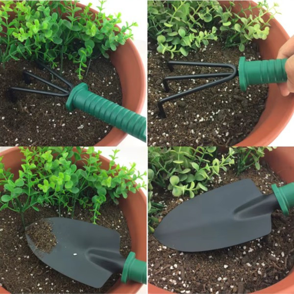 Комплект градински инструменти 5 в 1 с куфар – всичко необходимо за засаждане и поддръжка