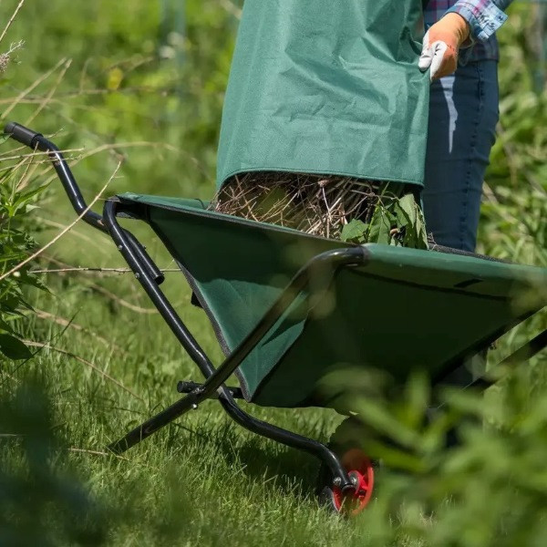 Сгъваема градинска количка с голям капацитет – лека, здрава и компактна за съхранение 3