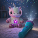 Плюшена играчка с нощна лампа 2в1 + детски фенер-проектор със светлинни картинки – комплект за уют и игра WJ53+WJ41 3