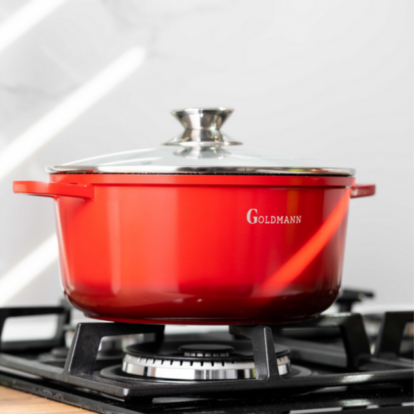 Тенджера Goldmann GM-7328R / GM-7324R, мраморно покритие 2