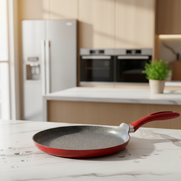 Тиган за палачинки Votlz OV54422A26 – незалепващо мраморно покритие, 26 см 3