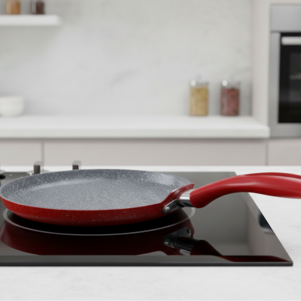 Тиган за палачинки Votlz OV54422A26 – незалепващо мраморно покритие, 26 см