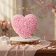 Декоративно сърце от изкуствени рози в подаръчна кутия 6