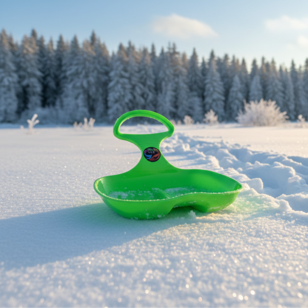 Едноместна шейна, пластмасова с дръжка - XN11 2