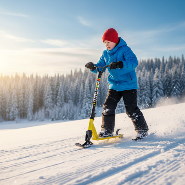 Екстремна тротинетка 2 в 1 за сняг и асфалт - XN14