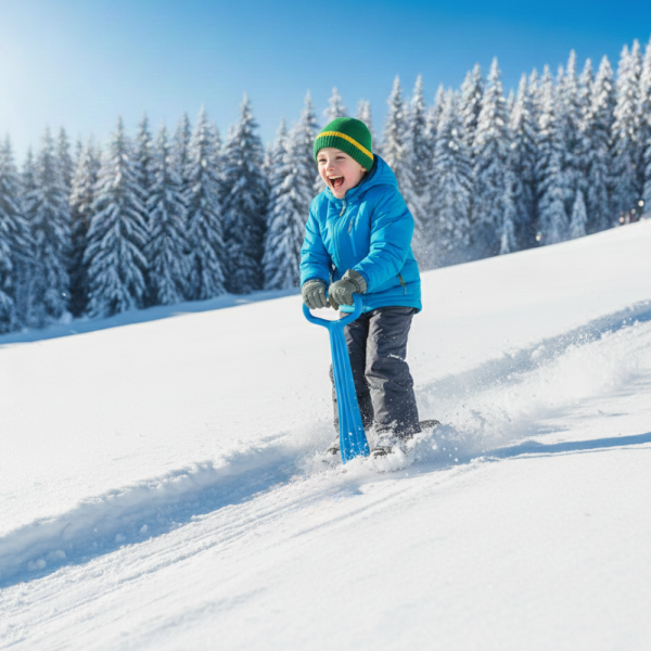 Снежен ски скутер със сгъваем дизайн - XN4