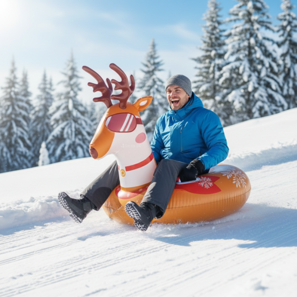 Надуваема шейна елен с удобни дръжки, за зима и лято - XN8 3