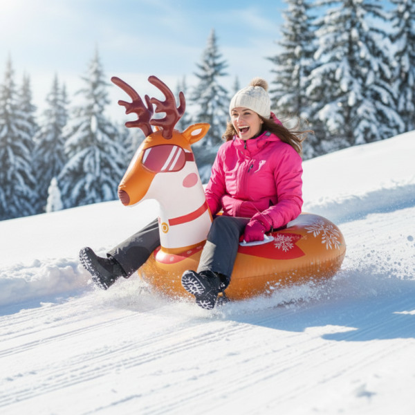 Надуваема шейна елен с удобни дръжки, за зима и лято - XN8 1