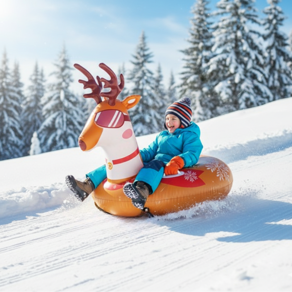 Надуваема шейна елен с удобни дръжки, за зима и лято - XN8 2