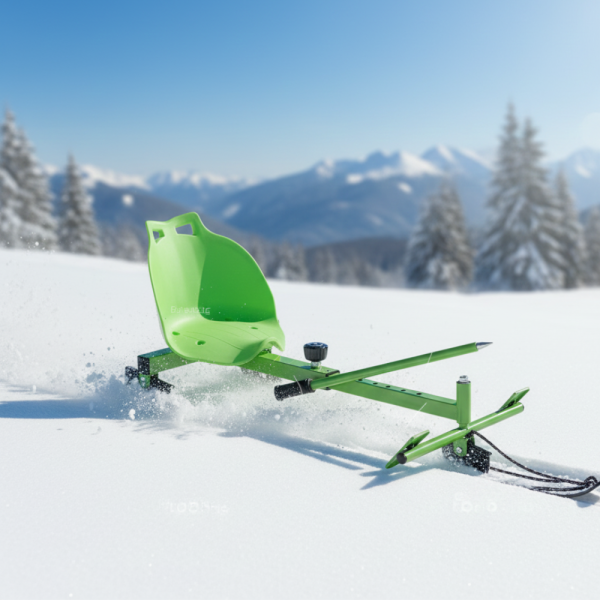 Разглобяема снежна шейна със ски и щеки, въже за теглене - XN12 1