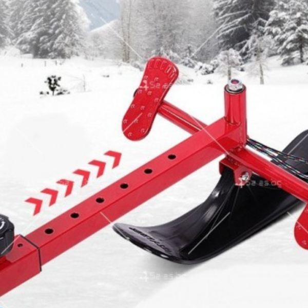 Разглобяема снежна шейна със ски и щеки, въже за теглене - XN12 10