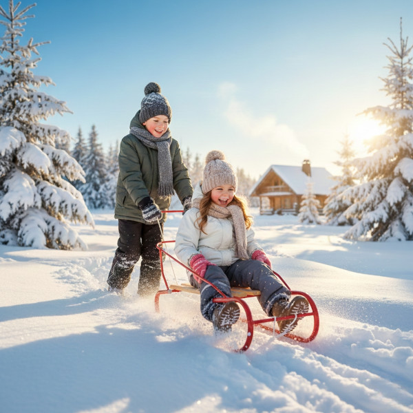 Детска шейна Снежанка