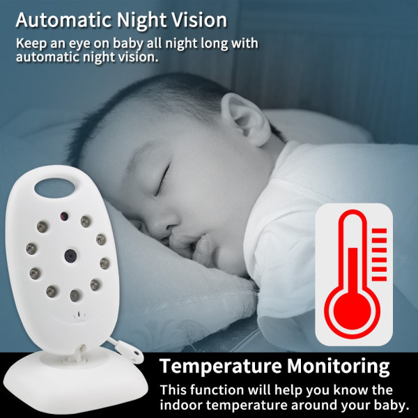 Бебе монитор с дисплей 2 инча IP22