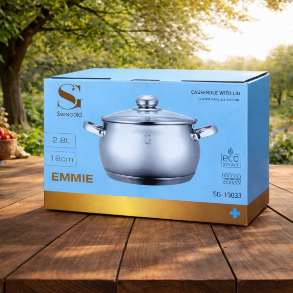 SwissGold Emmie Тенджера с капак , SG-19033 4