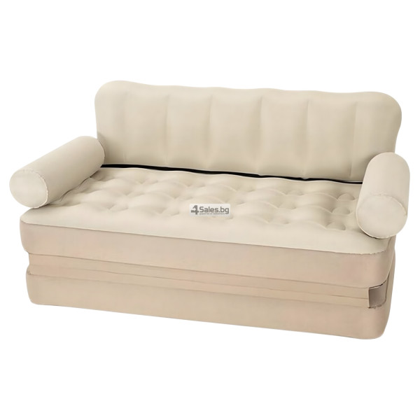 Двоен надуваем матрак с разтегателен диван за спане на плажа