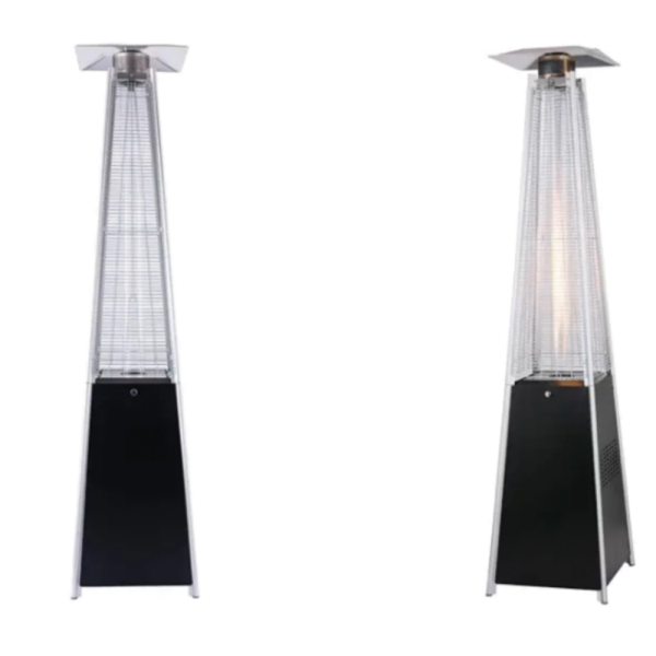 Газова Пирамида - отоплител 13 kW, 227 см – външен газов отоплител с калъф и защити