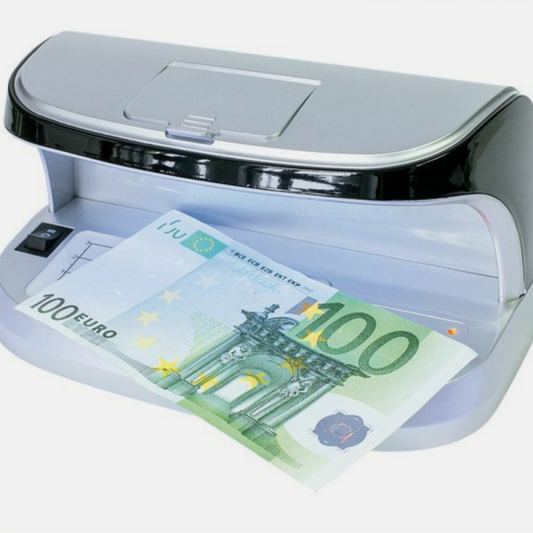 Детектор за фалшиви банкноти – преносим UV детектор с магнитен сензор и вградена батерия